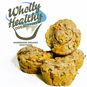 
                  
                    Homemade Organic DUCK Muffins Dog Food - 96 (x90g) Homebaked Frozen Muffins
                  
                